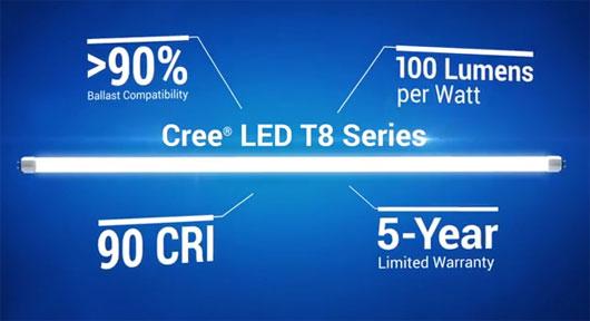 Đèn ống LED T8 Series tiết kiệm điện và sáng hơn